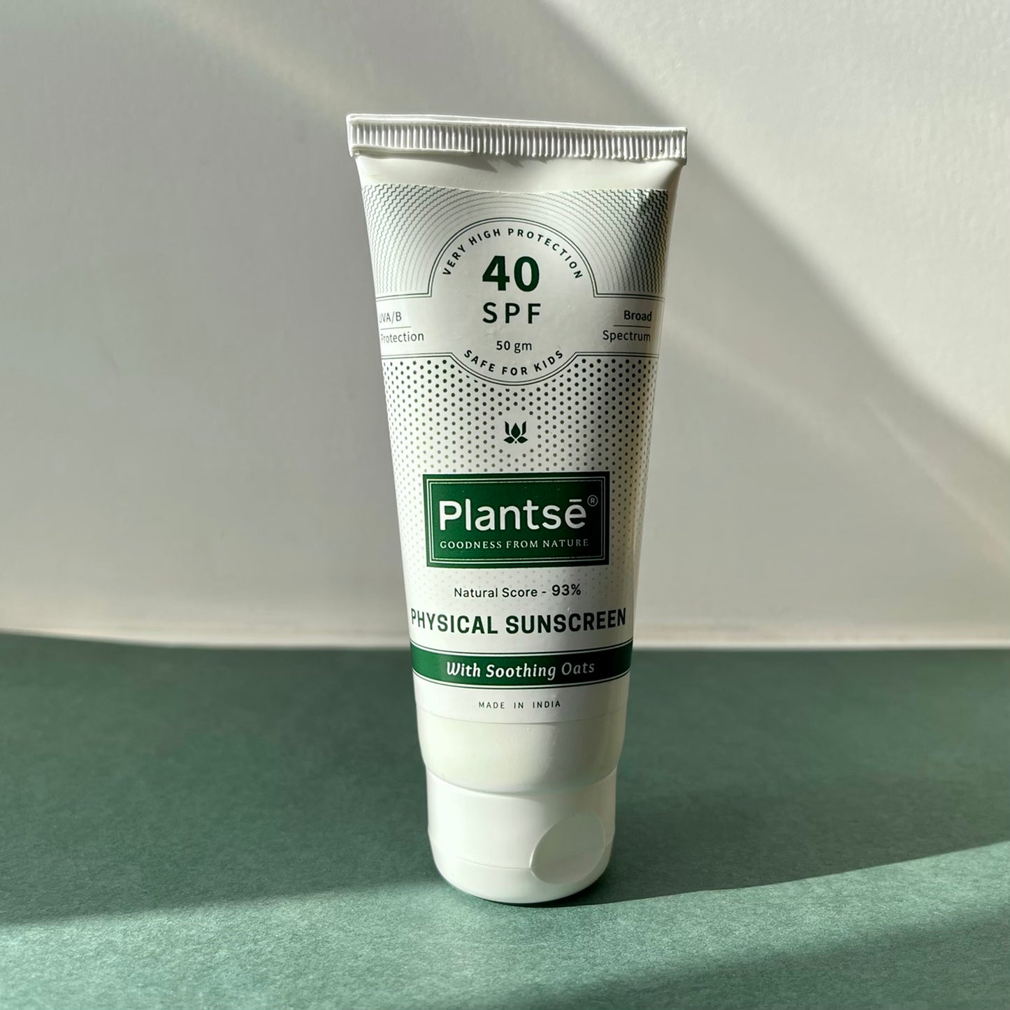 Physical Sunscreen SPF 40 | Vegan Skincare | 50gm